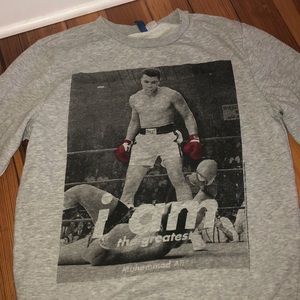 (RARE)Muhammad Ali H&M Long sleeve Size S